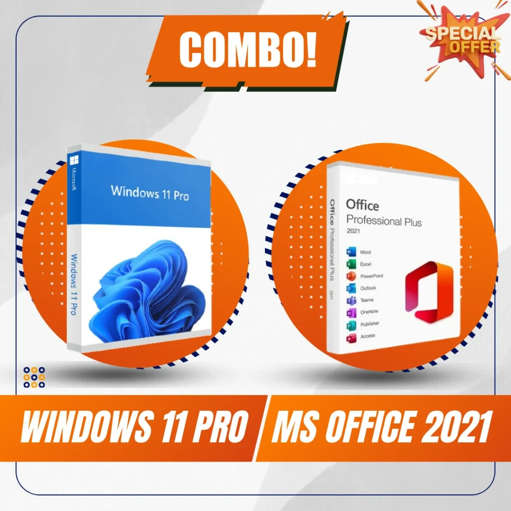 Windows 11 Pro + Office 2021 Pro Plus