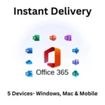 OFFICE 365 (WINDOWS/MAC) 5 DEVICES - 1 YEAR VALIDITY