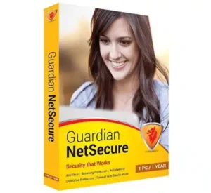 GUARDIAN NETSECURE ANTIVIRUS - 1 USER 1 YEAR-visionforsoft