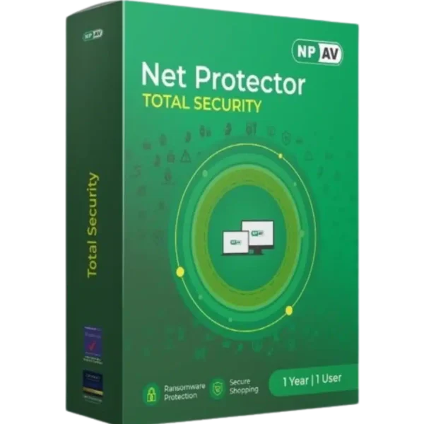 NET PROTECTOR TOTAL SECURITY 1 USER 1 YEAR