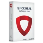 QUICK HEAL PRO ANTIVIRUS (LR10) - 10 USER 1 YEAR