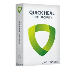 Introducing the ultimate cybersecurity shield for your digital world -QUICK HEAL TOTAL SECURITY (TS2) - 2 USER 3 YEAR. Safeguard your devices and protect your sensitive data with this powerful antivirus software.