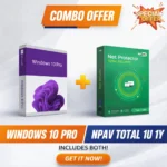 WINDOWS 10 PRO + NPAV TOTAL SECURITY 1U 1Y