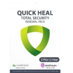 Quick Heal Total Security 2 PC 1 Year Renewal