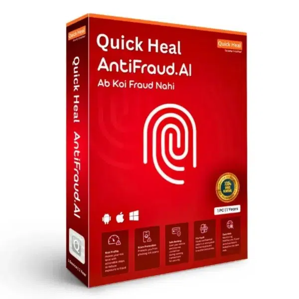 Quick Heal AntiFraud AI 1 Device 1 Year
