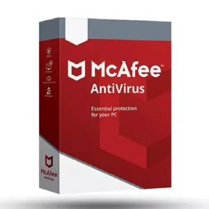 MCAFEE ANTIVIRUS – 1 USER 3 YEAR